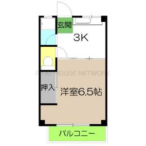 北本町ハイツ 3の間取り画像