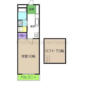 エスポアール（403） 403の間取り画像