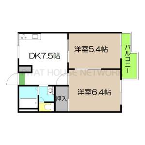 タウニー塩田町 201の間取り画像