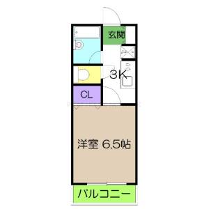 コーポチェリーツリー（301） 16の間取り画像