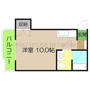 メゾン内藤 303の間取り画像