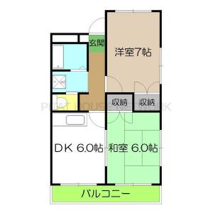 ルミネ中沢 305の間取り画像