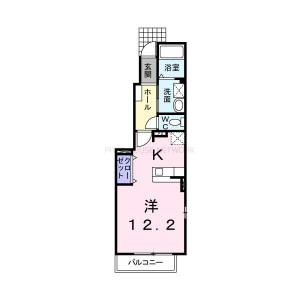 リージェントパーク　ＡＰＭ　Ⅰ 101の間取り画像