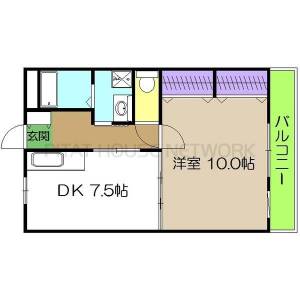 シグナルハウス 402の間取り画像