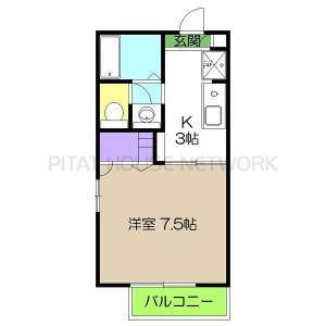 シャーメゾン・ソレイユＢ棟 B101の間取り画像