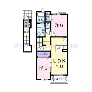 プロムナ-ド　Ｔ 203の間取り画像