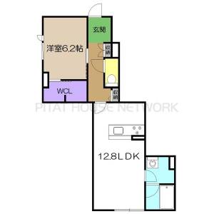 ベレオ中須賀 101の間取り画像