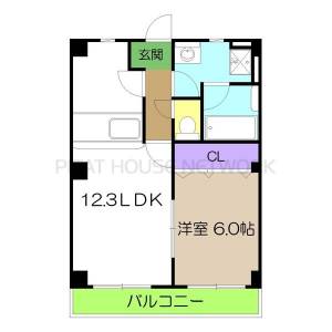 ミール 610の間取り画像