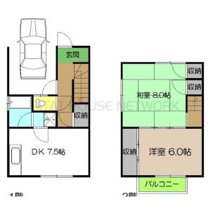 リバースハイム神田　西棟 の間取り画像