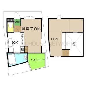 昭和町10-12貸家 の間取り画像