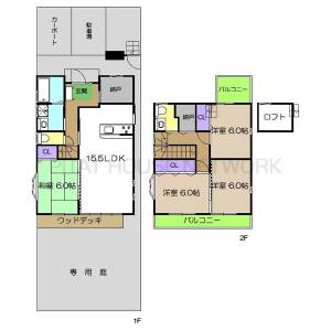 瀬戸南町戸建 の間取り画像