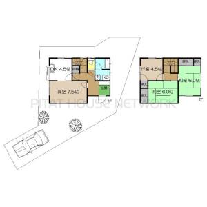 槇山町65貸家 の間取り画像