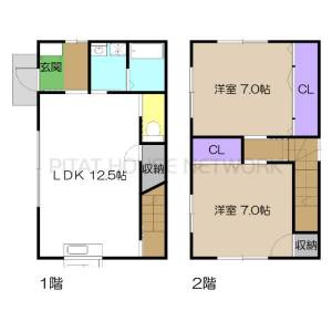 神田貸家　A棟（A） の間取り画像