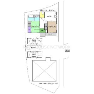 薊野西町1丁目平屋 の間取り画像