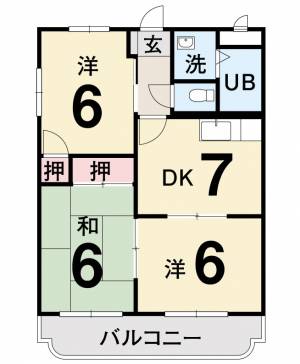 サチ高須 203の間取り画像