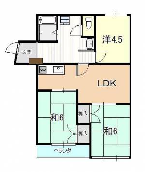 コーポL 306の間取り画像