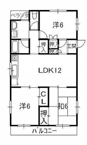 ハイツかおる 303の間取り画像