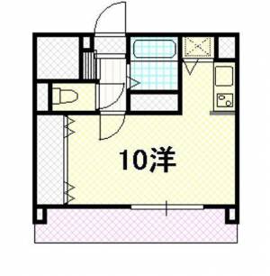 センチュリー一ツ橋 301の間取り画像