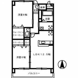 ｖｉｌｌａ　ｂｌｉｃｋ 303の間取り画像