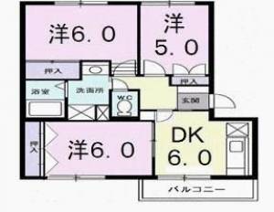 ミュゼ上町 302の間取り画像