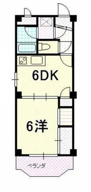 新井マンション 203の間取り画像