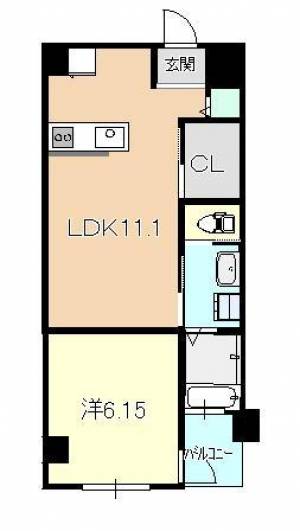 ＨＡＲＩＭＡＹＡ　ＳＴＡＹ’Ｓ 206の間取り画像