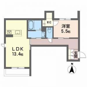 シャーメゾン　パン　トロワ 101の間取り画像