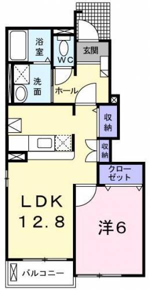 アヴァン　パルク　Ｅ 104の間取り画像