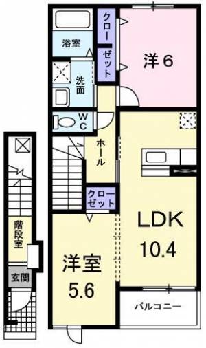 ジラソーレ 202の間取り画像