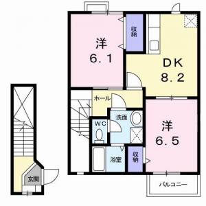 サンハイツ・III 202の間取り画像