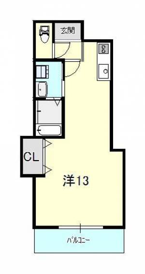 メゾン岡村 302の間取り画像