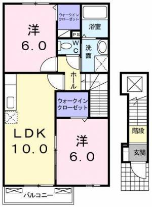 ヴィラ・サンリット 202の間取り画像