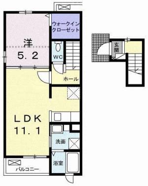 ジュネス高須 202の間取り画像