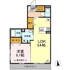 ホームインプラス 305の間取り画像