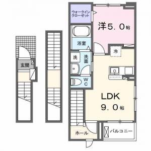 サイカス桟橋通 301の間取り画像