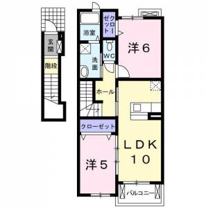 プロムナ‐ド　Ｔ 203の間取り画像