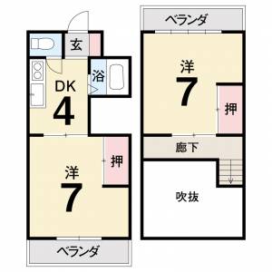 ユニテ西町 の間取り画像