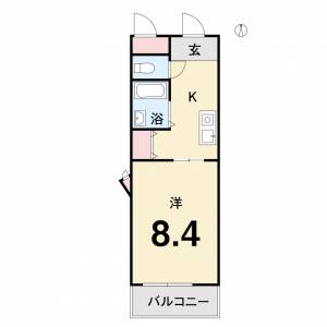 Ｋ・Ｓマンション 301の間取り画像