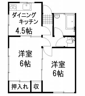 永野マンション 202の間取り画像