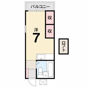 ニューシャトー 302の間取り画像