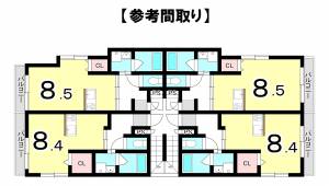 （一棟マンション）清水町3丁目 の間取り画像