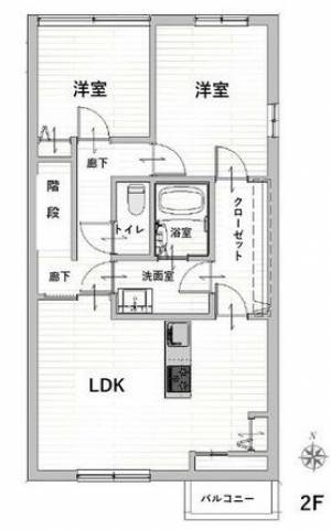 （二棟一括売アパート）南斎院町 の間取り画像