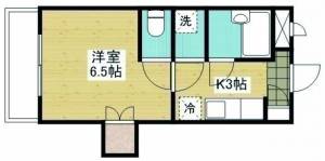 メゾン・ド・ルー城北 403号室の間取り画像