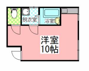 井上ハイツ 105号の間取り画像