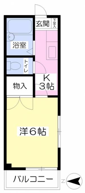 メゾン木屋町 の間取り画像