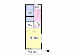 メゾン木屋町 の間取り画像