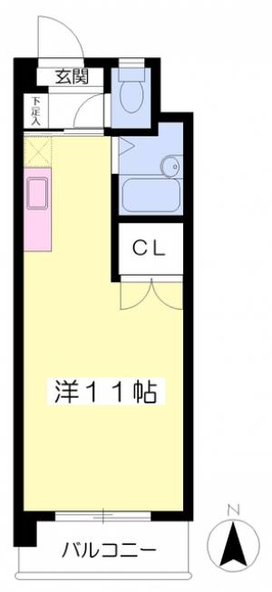 ピアフル 202の間取り画像