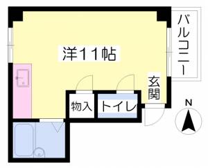 メゾン緑町 403の間取り画像