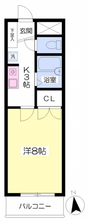 池内マンション 105の間取り画像