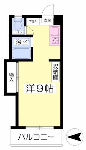 サンベール緑町 303の間取り画像